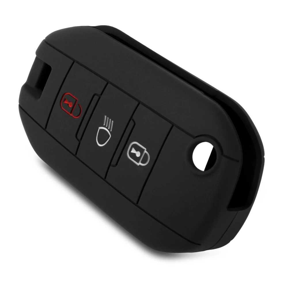 Мягкий силиконовый чехол для ключей от машины Citroen C4L CACTUS C5 C3 C6 C8 Picasso Xsara Peugeot 3008 308