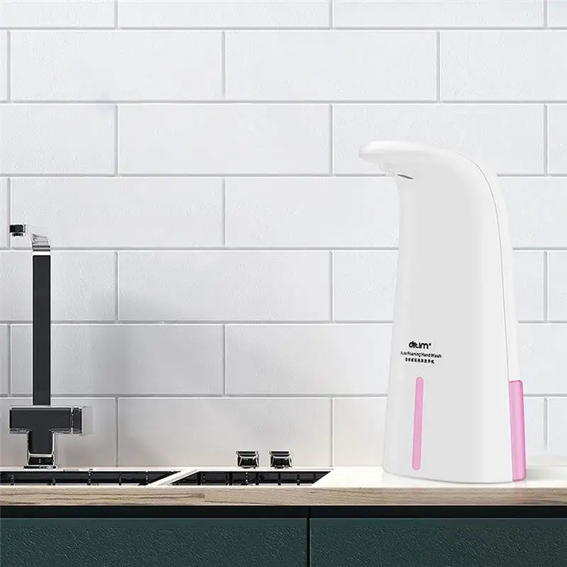 

Auto PIR Induction Liquid Soap Foaming Dispenser 250ml Toushless Infrared Sensor Hand Washer Family Sterilization