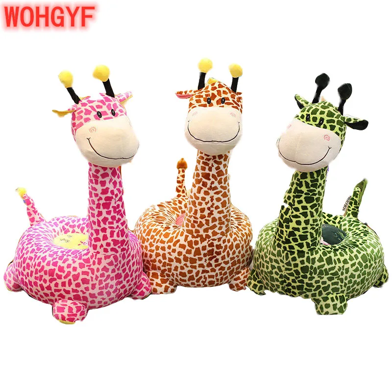 Petit Canape De Dessin Anime Girafe Dinosaure Siege De Princesse Pour Bebe Tabouret Tatami Coussin Cadeau Pour Enfants Leather Bag