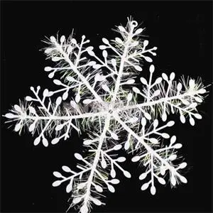 

Festival Party Home Decor 30Pcs Christmas Snow flakes White Snowflake Ornaments Holiday Christmas Tree Decortion Dropshipping