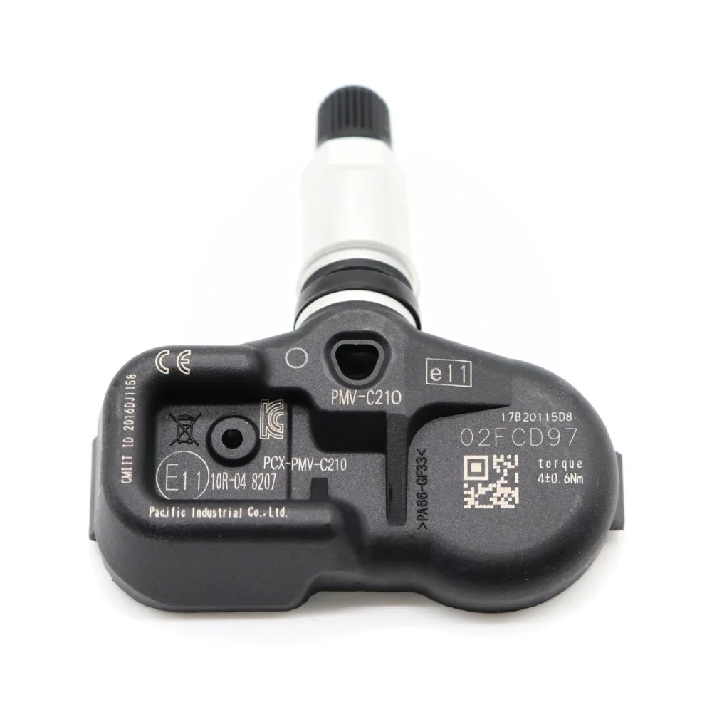 Датчик давления в шинах TPMS 42607 02031 подходит для Toyota Alphard Auris Avens Avensis Lexus ES GS GX LC LS 433