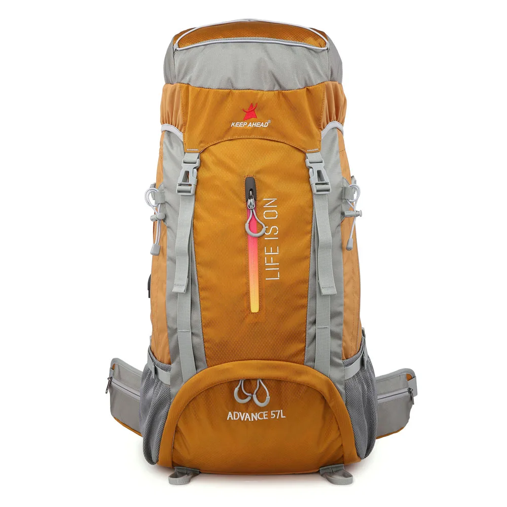 

New high capacity sports backpack men's outdoor camping equipment nylon waterproof hiking bag women's