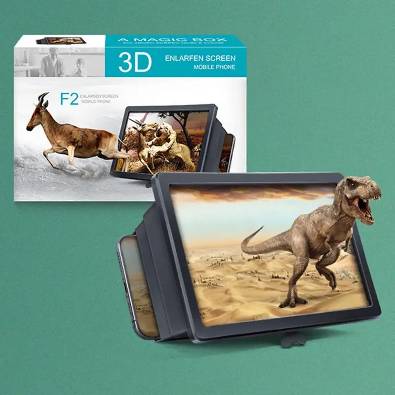 2021 модные 3D телефон Экран усилитель сигнала мобильного Портативный