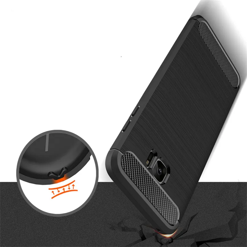 JGKK мягкий силиконовый чехол из углеродного волокна для Samsung Galaxy Note FE Fan Edition Note7 7