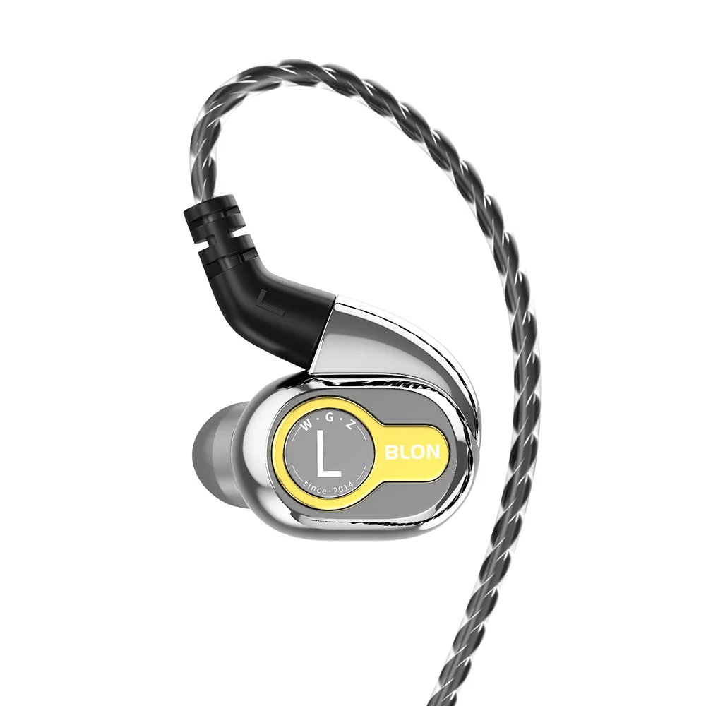 

2020 BLON BL-05 2nd Generation 10mm CNT Diaphragm In-ear Earphone HiFi Earphone Sport earphone with 0.78mm 2Pin Detachable Cable