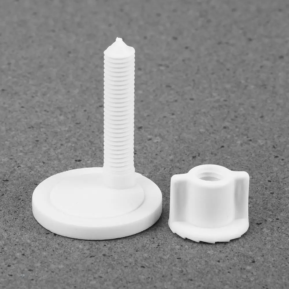 4 шт. пластиковые шарнирные болты для сидений унитаза с гайками и комплект