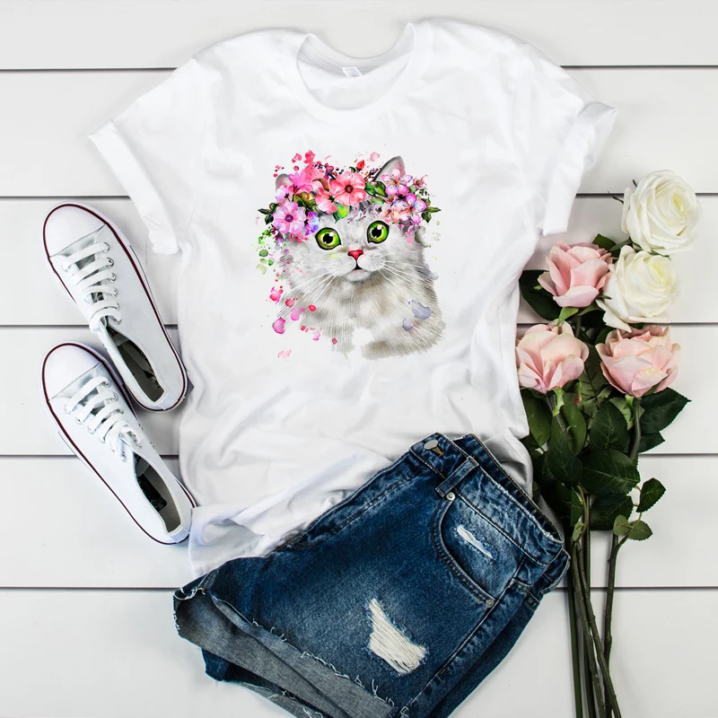 

Women Print Clothes Fashion 3D Casual Short Sleeve Tees Tops 90s Graphic Female Ladies Womens Lady T-Shirt T Shirt T-shirtss