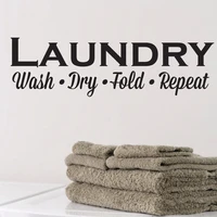 laundry wall decals laundry room wash repeat laundry room sigh vinyl wall sticker waterproof laundry room decor wallpaper x223