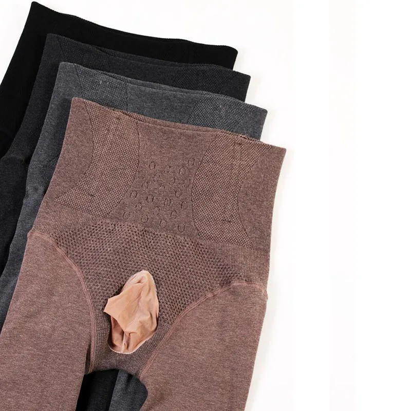 Кальсоны мужские утепленные плюшевые теплые брюки леггинсы пинцет футляр для