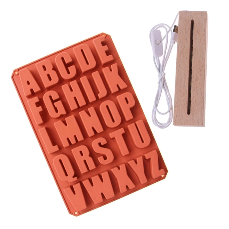 

Алфавит флейта со светодиодной подсветкой, английская подвеска с буквами, литье, рукоделие, изготовление ювелирных изделий