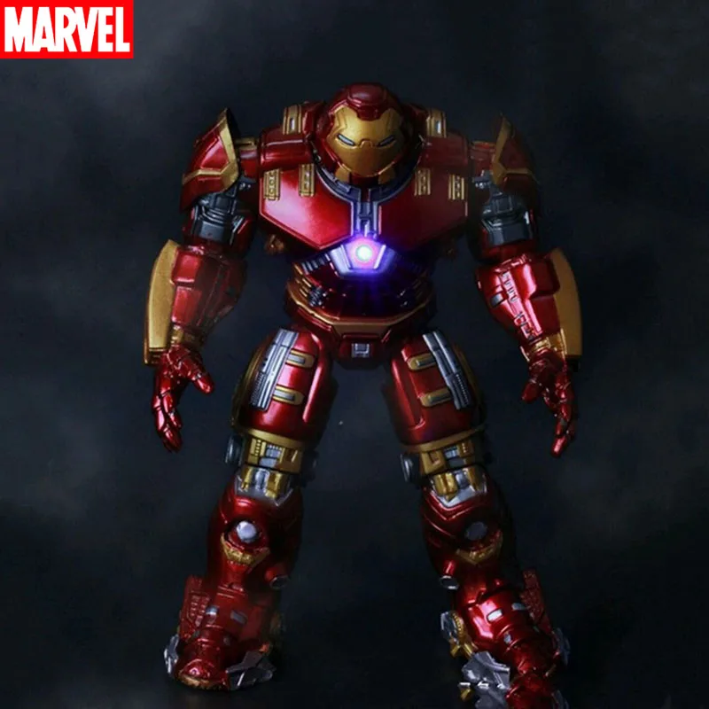 16 см Мстители Железный светодиодный игрушки дисней кроя с изображением