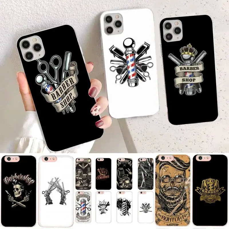 YNDFCNB парикмахерский чехол для телефона iphone 13 11 12 pro XS MAX 8 7 6 6S Plus X 5S SE 2020 XR | Мобильные