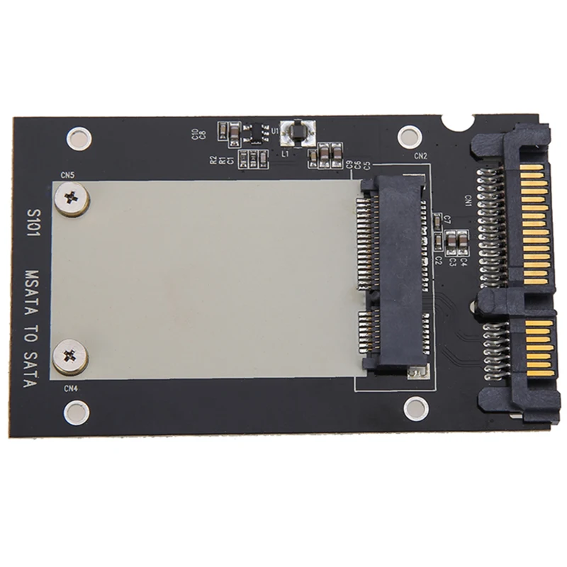 

MSATA SSD to 2.5 Inch SATA3 HDD SSD Converter Adapter Card with 7mm Thickness Protective Case