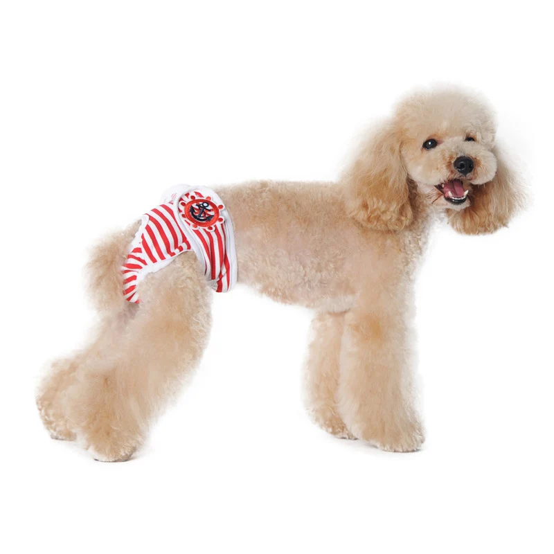 

Washalbe Dog Diapers Pants Wraps Doggy Panties Pet Underwear Sanitary Shorts RERI889