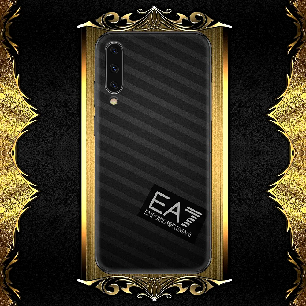 

Giorgioe Italy Luxury Brand Phone Case Cover For Samsung Galaxy A7 9 8 10 20 20e 21 S 30 30S 31 41 50 50S 51 70 71 91 black Back