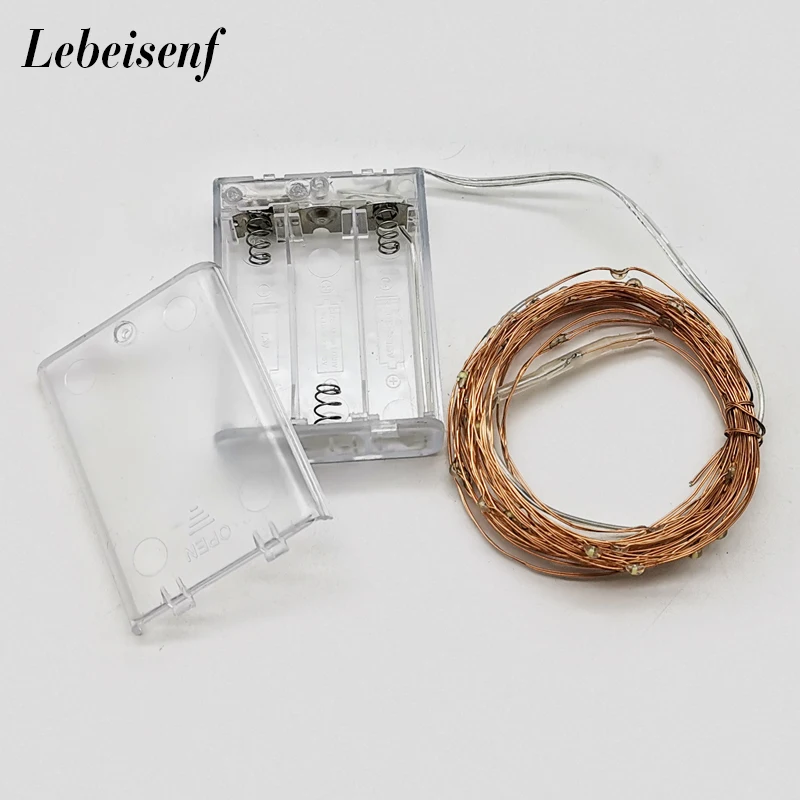 Светодиодная гирлянда на батарейках 2 м 5 м|Светодиодная лента| |