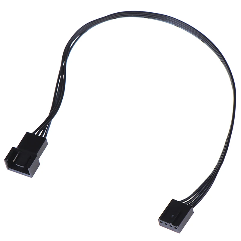 

27cm Motherboard 4Pin Female to PWM Fan 4Pin Male Power Adapter Splitter Extension Cable Wire Cord Fan Cable High Quality Cables
