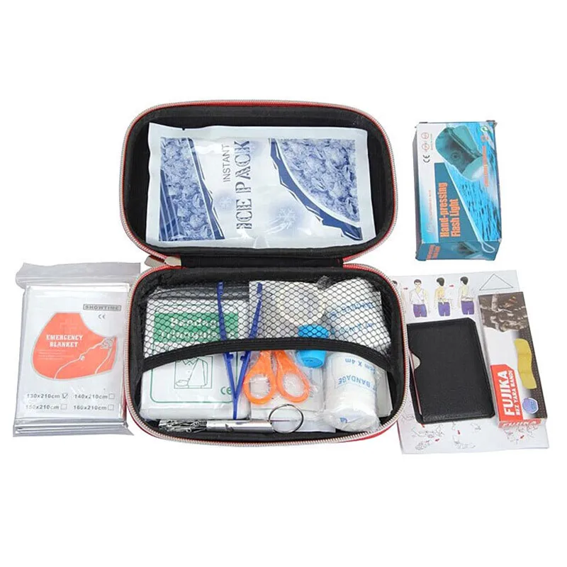 Семейный аварийный пакет красный рюкзак для экстренных случаев пеших прогулок