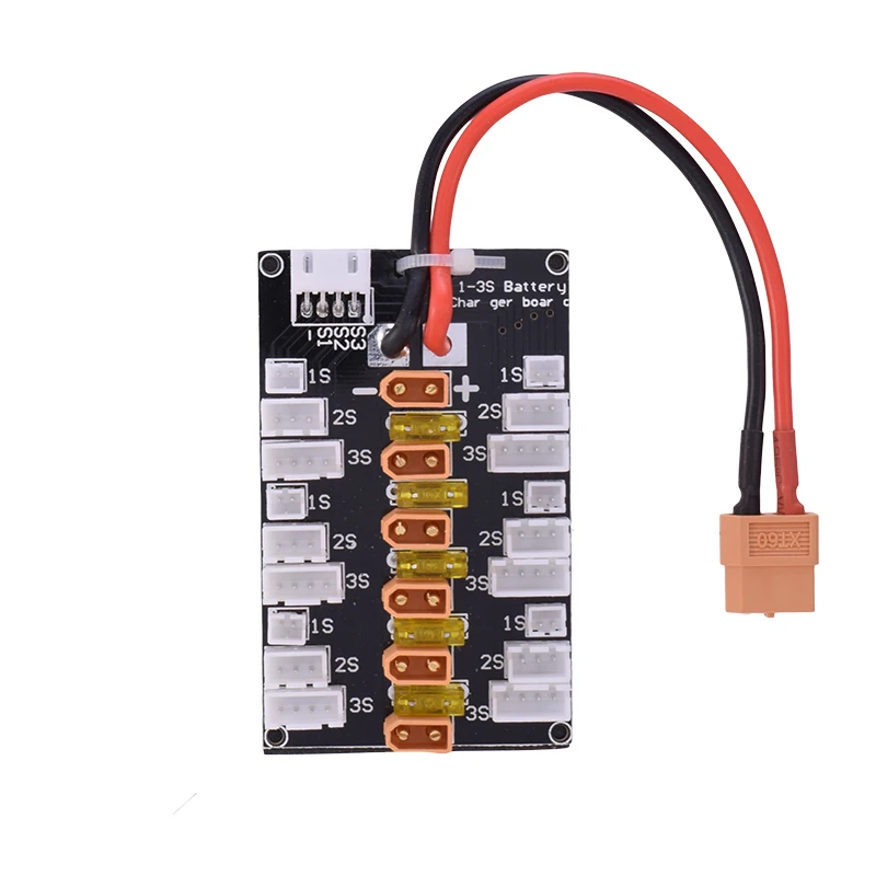 1S 3S XT30 Plug Lipo батарея параллельная зарядная плата с 6 шт. до XT60 RC Battery Balance Charge
