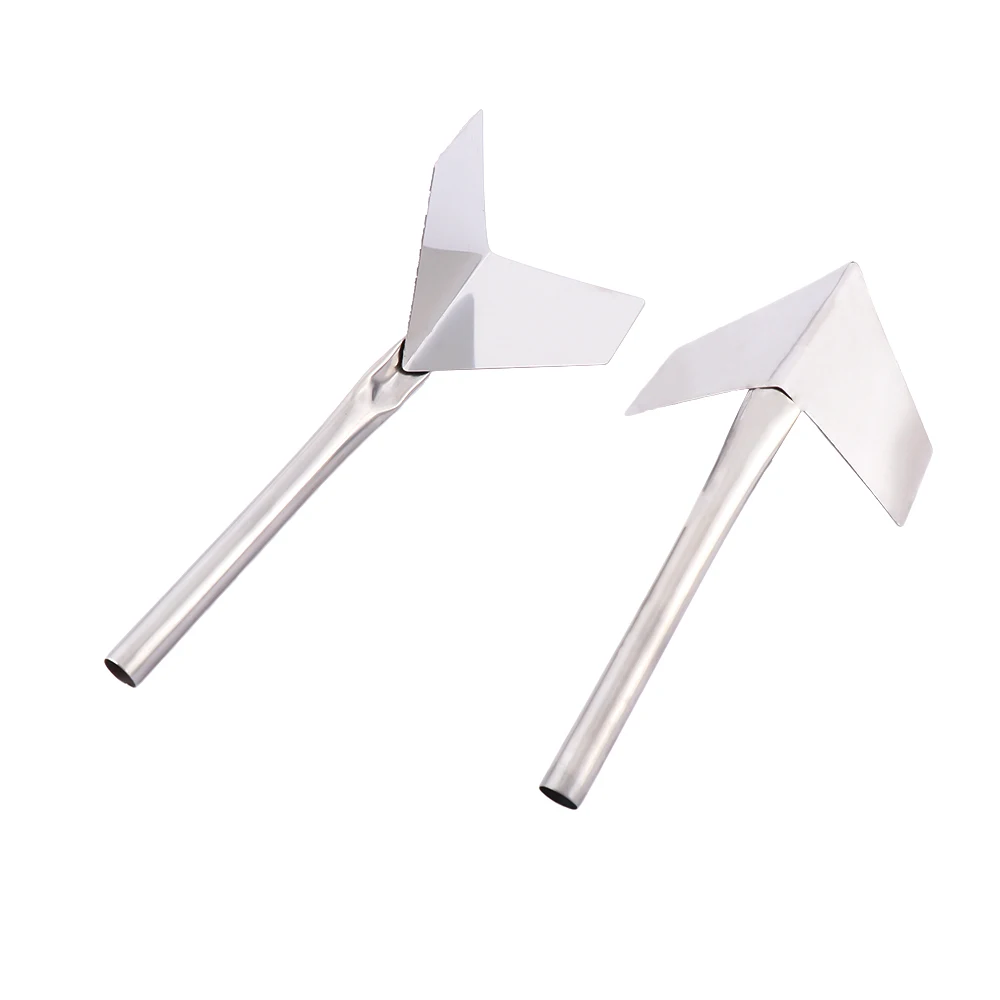 1 шт. садовая металлическая ручка из нержавеющей стали угловой шпатель 90 градусов