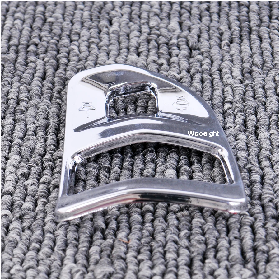 2 шт. Стайлинг интерьера автомобиля АБС пластик хромированный чехол на руль для Kia