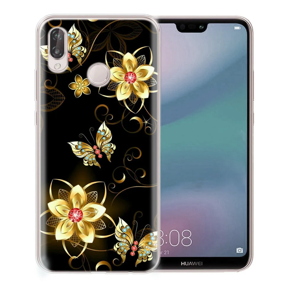 Soft Case For Huawei Honor 7A 8A 8X 8C 9 10 Mate 20 P Smart P10 Lite Nova 3 Christmas Deer TPU Cover D031 |