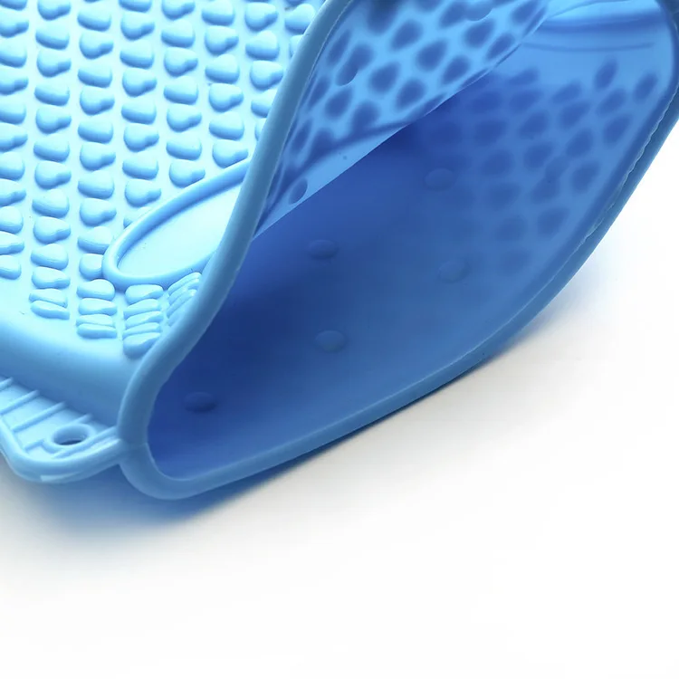 

1pcs Silicone Roaster Gloves Microwave Oven Cooking Grill Mitten Kitchen Baking And Dishwashing Anti-scalding Waterproof Glove