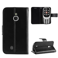 for nokia 3310 4g case luxury leather flip wallet phone case for nokia 3310 3g nokia 3310 2017case stand function card holder