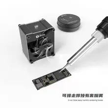 2UUL Desk MINI Cooling Fan 10000RPM/Min 5V USB Type-C Power Supply Input Bolw Away Harmful Solding Fumes For Mobile Phone Repair