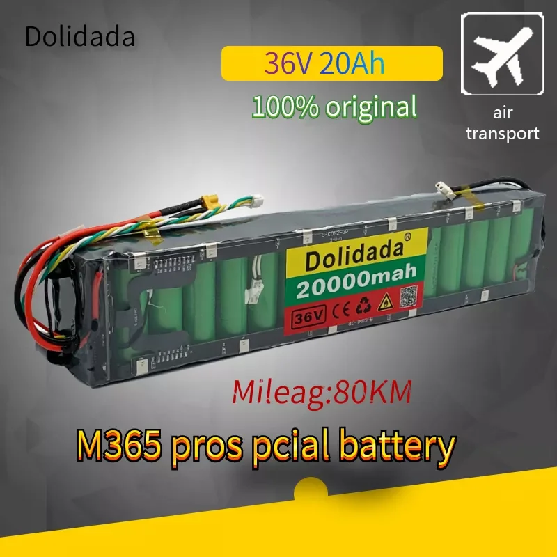 

100% original 36V 20ah Xiaomi m356 special battery pack 36V battery pack 20000mah installation 80km + media adjustment tool
