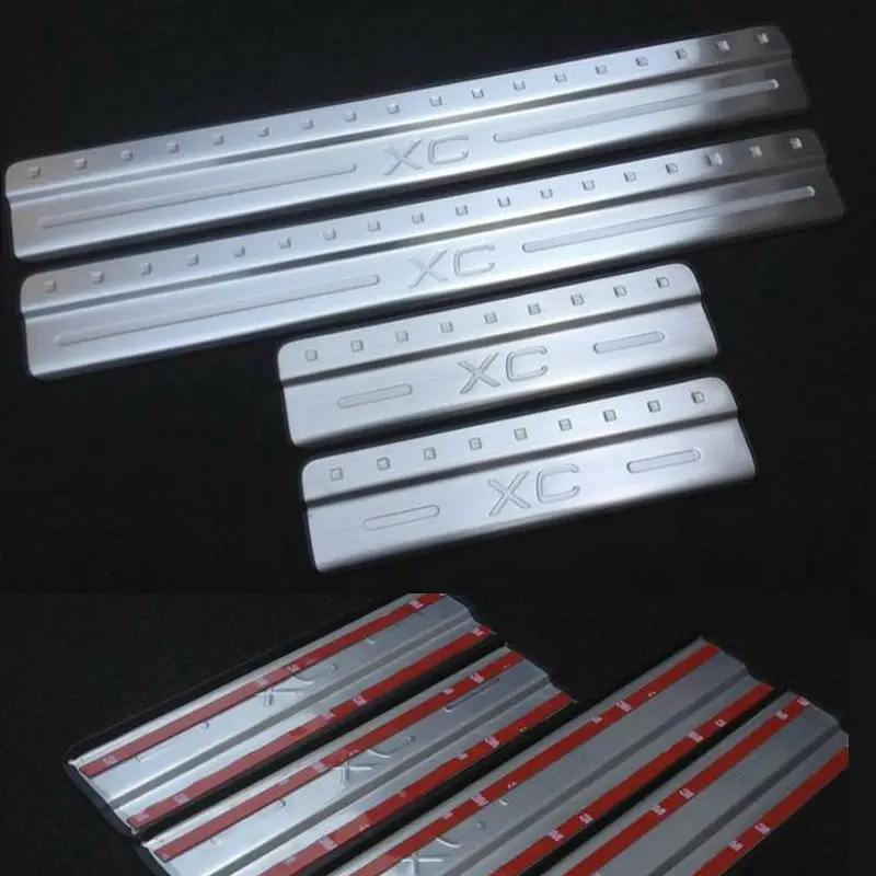 Накладка на порог двери для VOLVO XC60 XC 60 2009 2010 2011 2012 2013|door sill|scuff platedoor sill scuff plate |