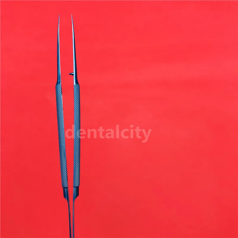110mm Titanium Round Handle Eyelid Tweezers Platform double eyelid tool fine tissue forceps Ophthalmic Instruments | Красота и