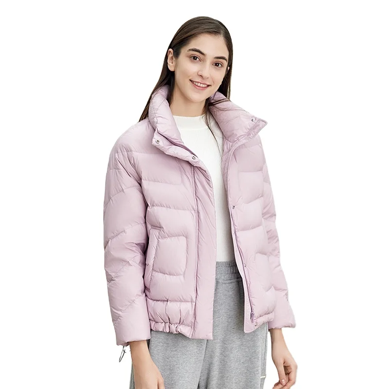 

[TANBOER-TB211350]European quality China big factory good price women down coat for you