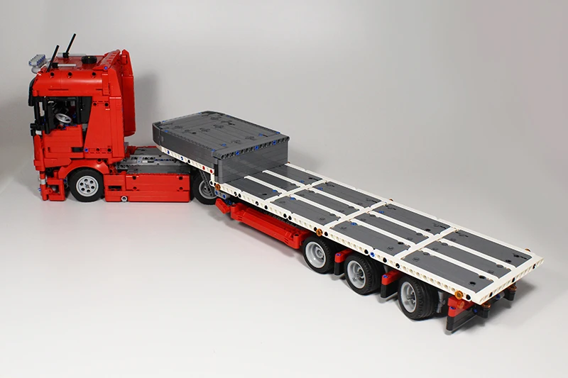 

2021 новый высокотехнологичный строительный блок MOC scanians грузовик и прицеп DIY Кирпичи игрушка подарок на день рождения для мальчика