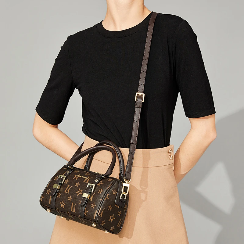 

2021 New Shoulder Bag Women Bag Handbag Luxury Handbags Women Bags Designer High-grade Scrub Leather Messenger Bags