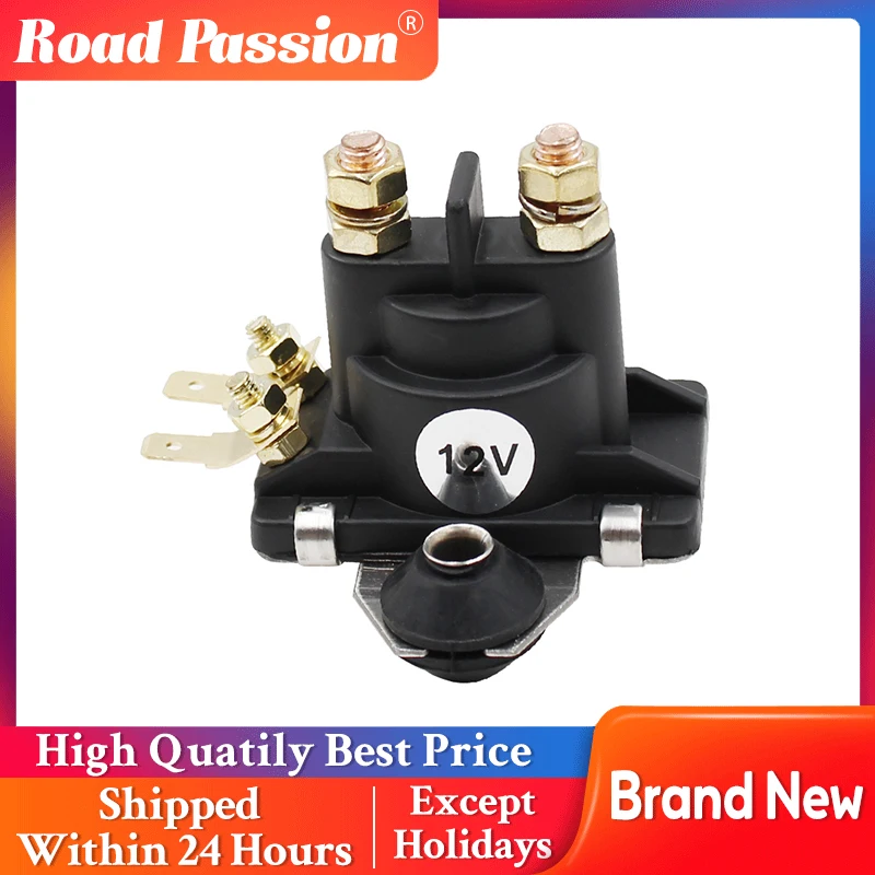 

Road Passion Motorcycle Starter Relay Solenoid for 12V 20HP 25HP 40HP 45HP 50HP 55HP 60HP 65HP 70HP 80HP 90HP