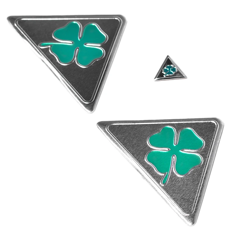 3 шт. GT Автомобильная боковая защита эмблема значок наклейка алюминий + ПВХ для Alfa