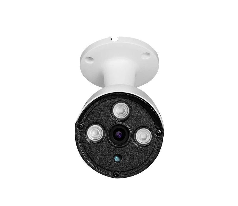 4 шт. в партии Три Массива инфракрасный светодиод 5mp/4mp/2mp Открытый водонепроницаемый IP66 аудио камера видеонаблюдения камера