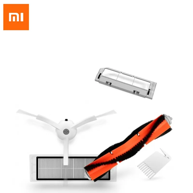 Набор деталей для робота пылесоса XIAOMI MI боковая щетка фильтр НЕРА 2 шт. основная 1