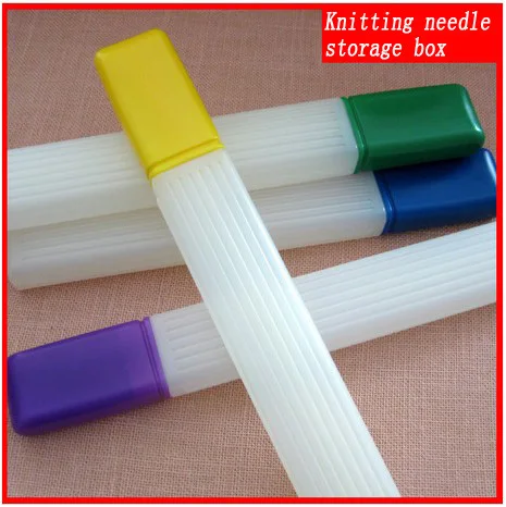 Органайзер коробка для хранения спиц Бамбуковая металлическая сумка