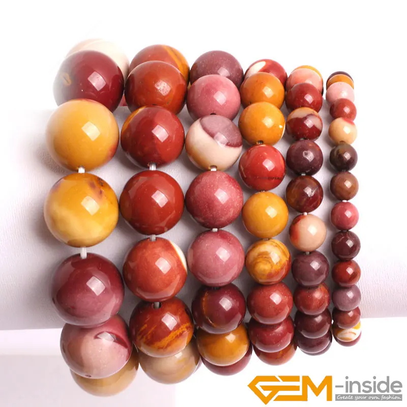 Браслет из натуральных бусин Mookaite Jaspers браслет натурального камня сделай сам