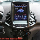 Автомобильный GPS-плеер Tesla с экраном Android для Ford Fiesta MK7 2009-2016, автомагнитола, стерео, мультимедиа, вертикальный 2 Din DVD-плеер