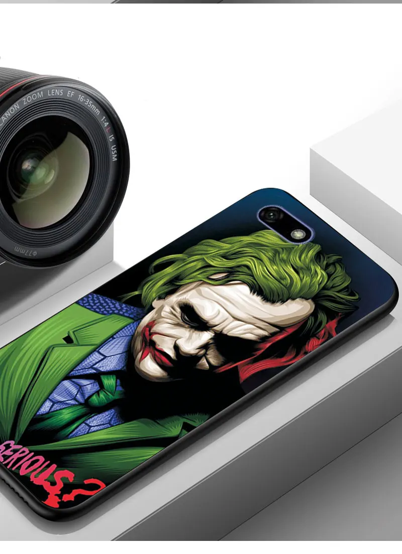 Для huawei Y5 Lite чехол-накладка на Y5 Prime Joker Venom черные чехлы для телефонов из ТПУ для huawei Honor 7A 7S чехол-бампер Y5