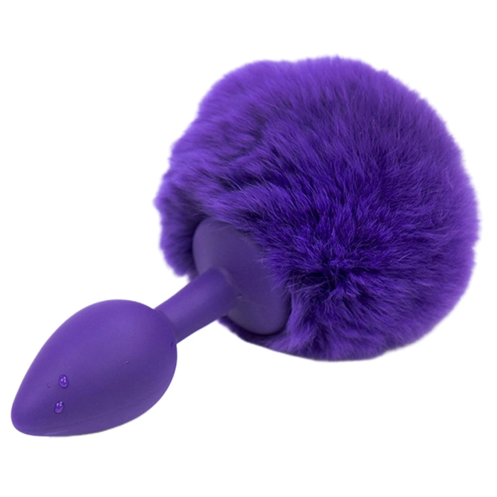 Cute Plush Tail Anal Butt Silicone Plug Couple Alternative Flirting Erotic Cosplay Props Adult Appeal Sex Toys Men and Women |