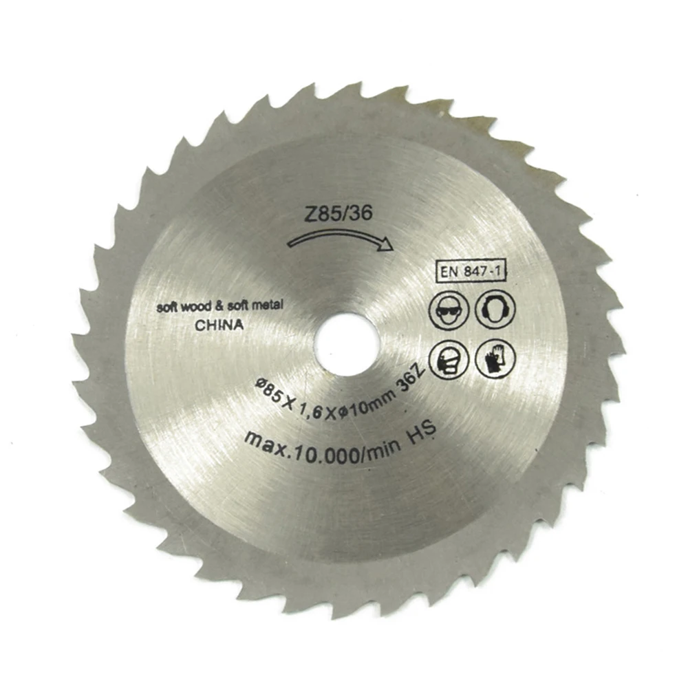 1 шт. высокое качество диаметр мини циркулярная пила 85 мм 24 лезвия диски дерево