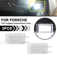 for porsche 964 911 carrera 986 987 boxster cayman 993 996 997 turbo led trunk luggage compartment lamp glove box footwell light