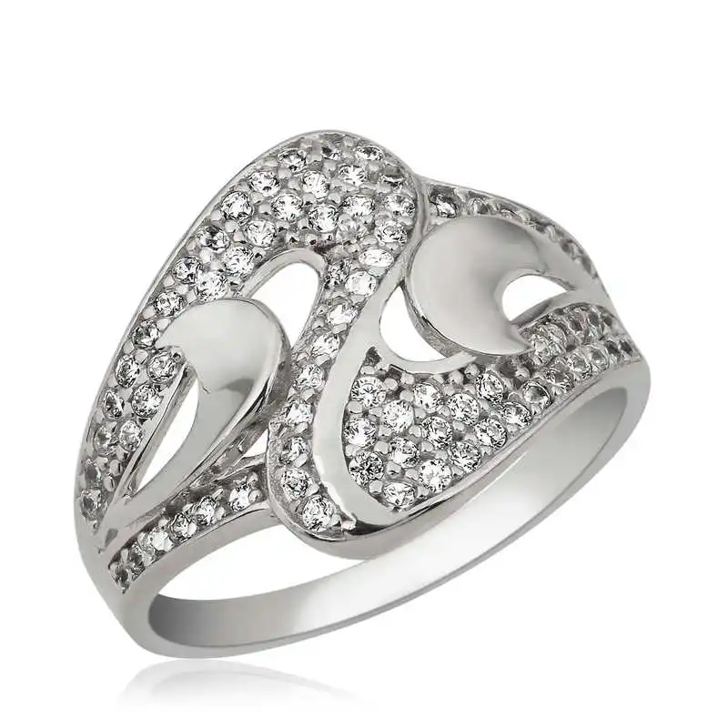 

Серебряное волшебное женское кольцо Silverlina