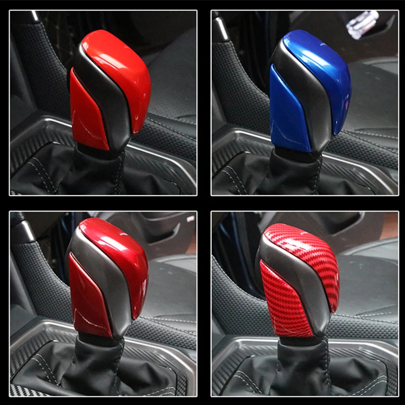 

Auto ABS Chorme Gear Hanging Head Decoration Paste Fit For Subaru Forester 2019 2020 2021 Car Accessories Interior Decoration