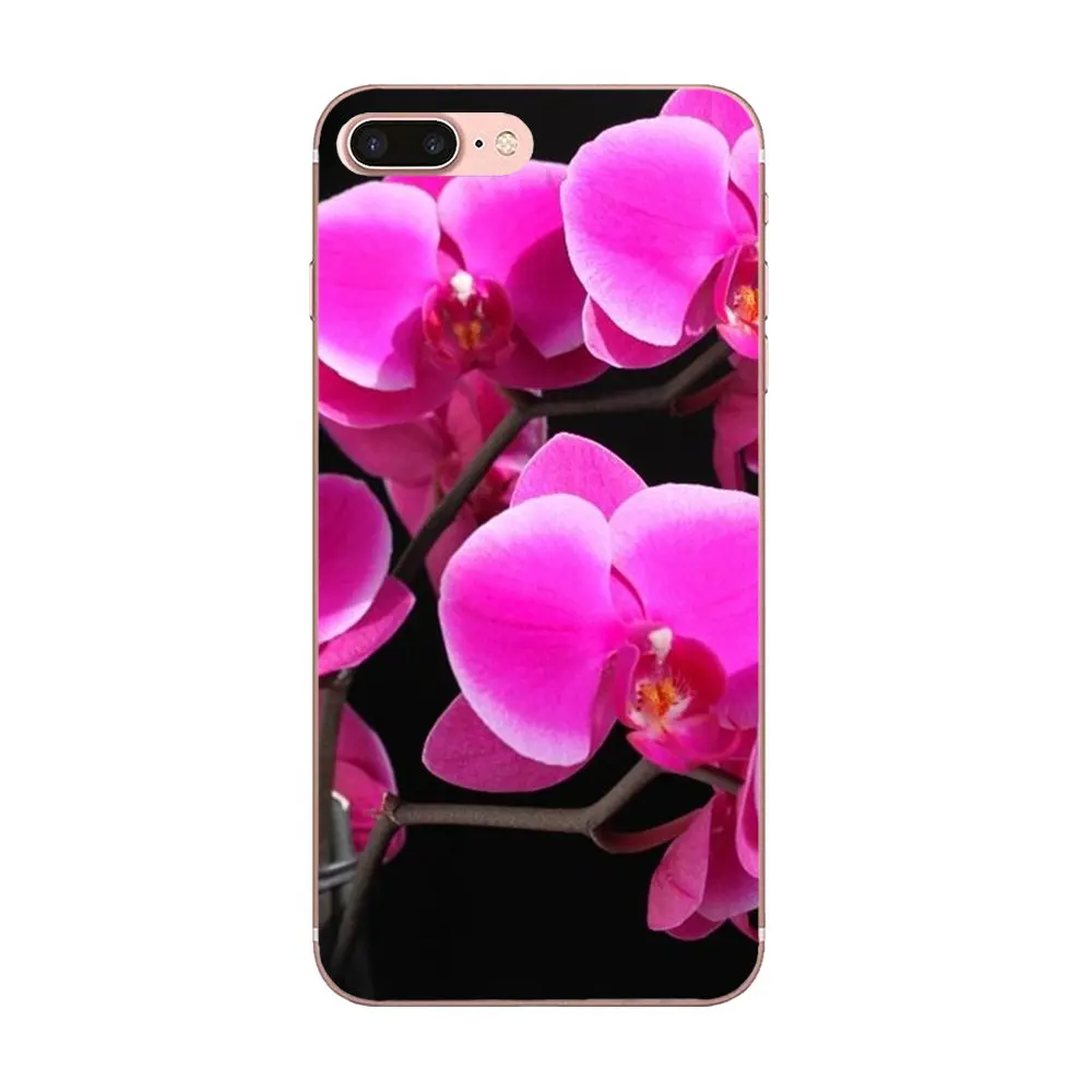 TPU Stylish Case For Galaxy Alpha Note 10 Pro A10 A20 A20E A30 A40 A50 A60 A70 A80 A90 M10 M20 M30 M40 Orchid Flowers Coqeu | Мобильные