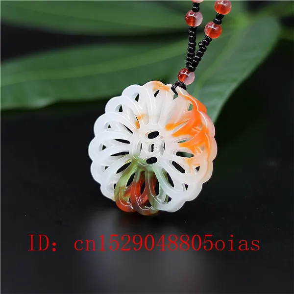 Ожерелье из нефрита естественного цвета очаровательное китайское ювелирное